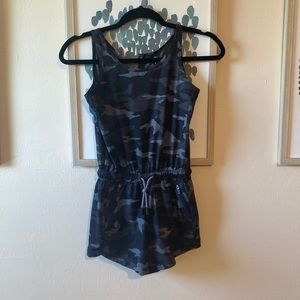 Athleta girls camo romper